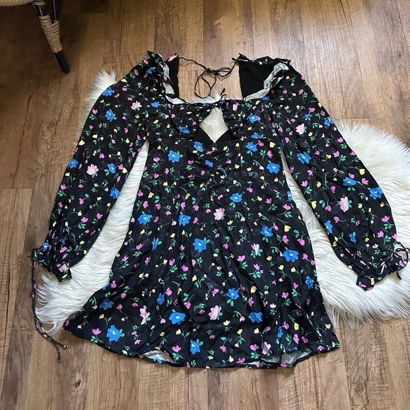 FOR LOVE AND LEMONS Lexy Long Sleeve Mini Dress - Picture 4 of 6